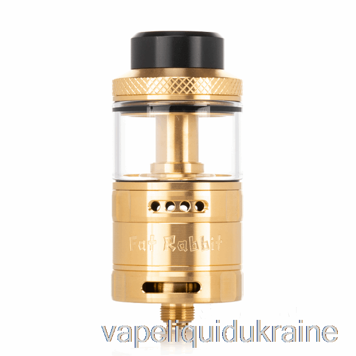 Vape Ukraine Hellvape Fat Rabbit Solo 25mm RTA Gold